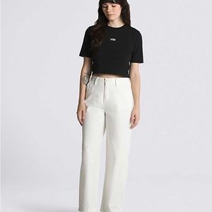 #2❤️ Brand new with tags Vans ground work pants in marshmallow